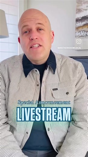 Special Announcement! Tune in on Thursday February 12th for a special Brotherhood livestream preview with writer-director @rossboothefilms. If you’ve been wanting to hear the script and score, this is your chance. To register, go to brotherhoodmovie.com. #behindthescenes #filmmakers #musicaltheater #moviemusical