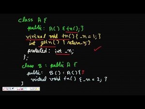 Programming Interview: Calling virtual function in constructor or destructor in C++