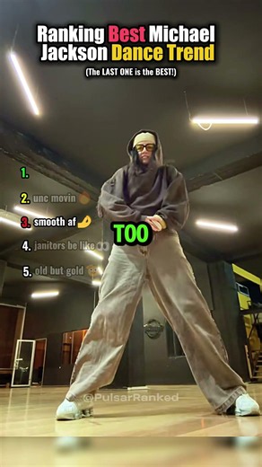 Ranking Best Michael Jackson Dance Trend 10