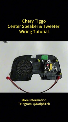 Chery Tiggo Center Speaker 2-Piece Set Wiring Tutorial