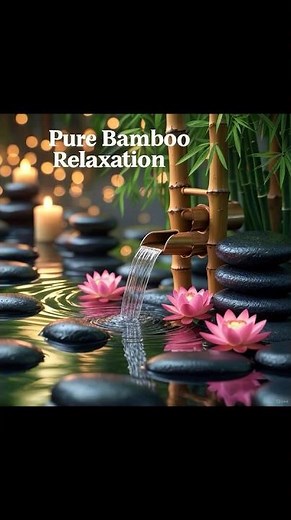 Bamboo Waterfall Sound for Deep Relaxation