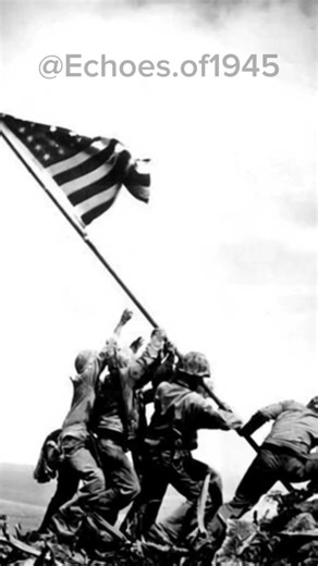 Iwo Jima Flag Raising - The Iconic WWII Moment | #Shorts