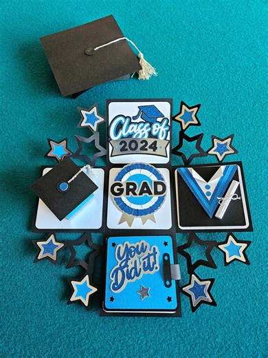 Graduation Explosion Box, Class of 2026, High School Graduate Keepsake - Etsy