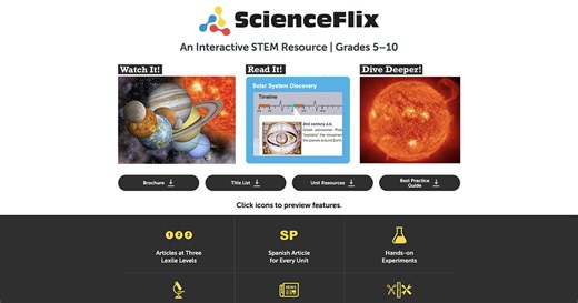 Scholastic ScienceFlix Quote