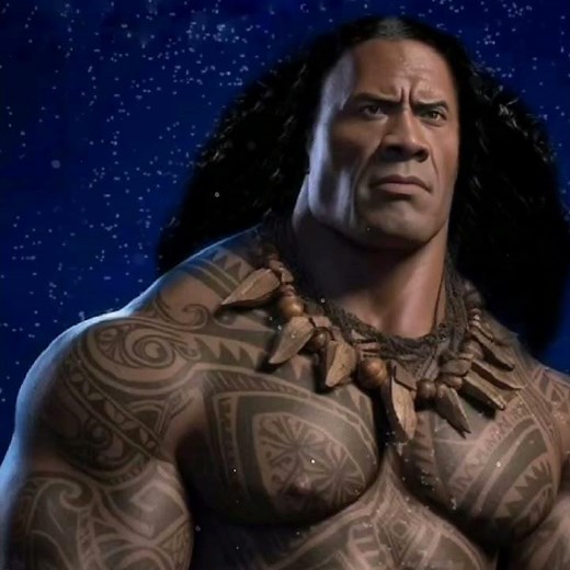 The Rock Moana Live Action