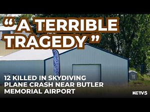 12 killed in skydiving plane crash near Butler Memorial Airport