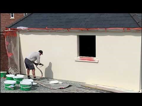 K rend tc15 silicone render spray finish