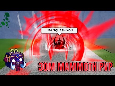 Stomping Servers with Mammoth | Blox Fruits PvP