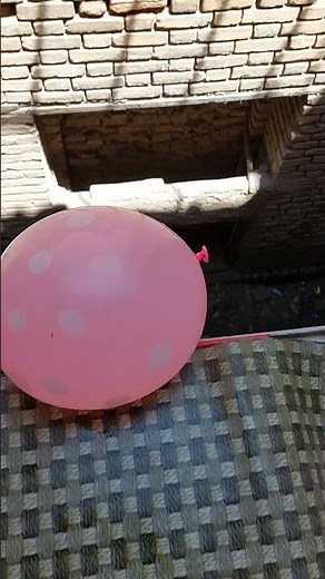 Exploding Water Balloons from Tall Building! 💥🌸 Pink Spotted, White & Small Green Drop Test! #shorts