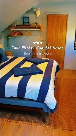 Your Winter Coastal Reset Starts Here ❄️🌊 | The Hideaway (Sleeps 2) at Sea Holly House Beer, Devon