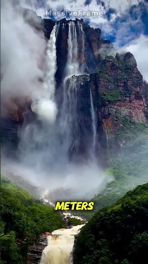 💦 Angel Falls – The Tallest Waterfall on Earth 😱