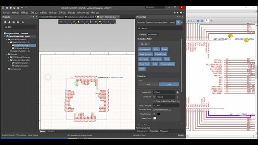 教程丨16年电子人的分享——4层PCB设计之物联网主板MCU电路绘制（AD篇）