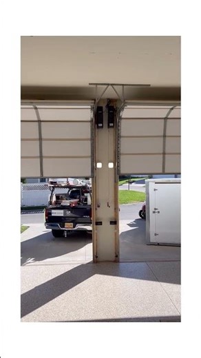 Franklin, TN hi-lift garage door conversion