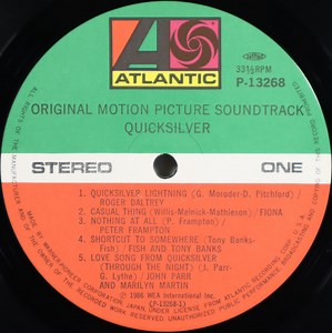 Various - Quicksilver (Original Motion Picture Soundtrack)