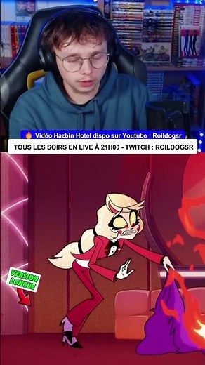 SHE HAS A VERY SERIOUS ACCIDENT 🧐?! | HAZBIN HOTEL VF 🔥 #anime #hazbinhotel #vf #manga