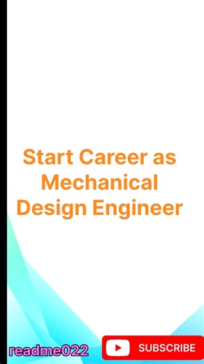 career as Design Engineer #mechanicalengineering #education #study