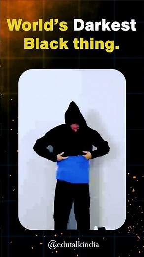 World’s Darkest Black Color? | Vantablack – The Blackest Material Ever! | Science Behind It