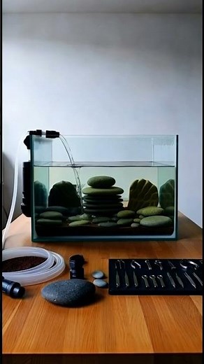 An Architect for the Small — Designing a Home for an Axolotl #axolotl #aquarium
