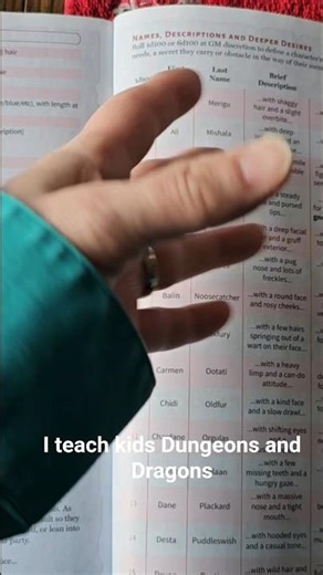 DnD teachers can use this trick for instant characters #dnd #teaching #ttrpg