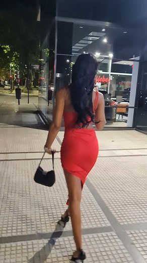 9.2K views · 196 reactions | I love being the girl in heels and a red dress.. ❤️‍ #training #walking #street #trending #reels #dress #challenge #egirl #fabynicolee #fabynicoleof | Caro Montero | Facebook