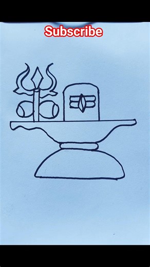 Easy mahadev drawing for beginners #art #artist #sketch #shiv #shiva #mahadev #bholenath #shorts