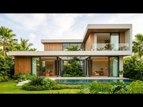 The Future of Luxury House | Modern Tropical Minimalist Design Trends 2026