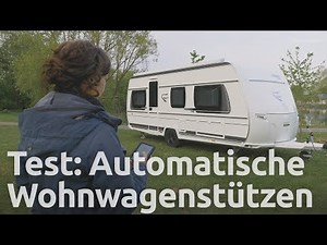 Test: Electric caravan supports - E&P levelC hydraulic system