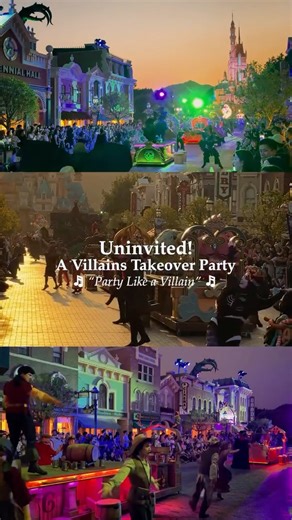 Disney Moments HK on Instagram: "迪士尼惡人粉絲注意⚠️全新「惡人反轉大街派對」主題舞曲《Party Like a Villain》今日正式登陸全球音樂串流平台啦🔥！即刻戴上耳機🎧，一齊沉浸喺呢場惡人專屬嘅狂歡派對，感受邪惡魅力嘅爆發🖤 Calling all Disney Villains fans⚠️ The brand-new anthem “Party Like a Villain” — created specially for “Uninvited! A Villains Takeover Party” 🔥 — is now streaming on global music platforms! Put on your headphones 🎧 and dive into THE MOST VILLAINOUS PARTY OF ALL! 🖤 #DisneyMomentsHK #TheWickedestPartyCalls #PartyLikeAVillain #HKDisneyland #反轉迪士尼 #惡人派對反轉全城 #香港