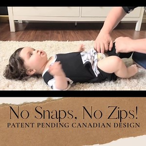 ★★★★★ Premium Bamboo NO SNAPS • NO ZIPS • NO FUSS! 🇨🇦A Proud Canadian design www.readysetromper.com 🎬As seen on ABC, CBS & The 2019 Academy Awards Luxury Suites 🏛Patent pending | Ready Set Romper