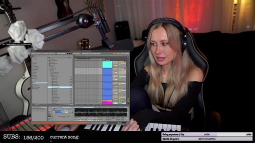 🎶 figuring out production, demo prep, song requests -> !sl 🌙 partner plus push !pp🌹l LIVE #1585 !sub !tip !insta
