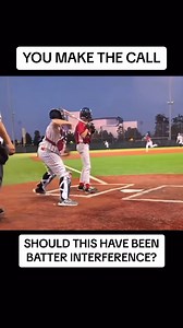 Is this really interference ? #baseball | Got Wood Baseball