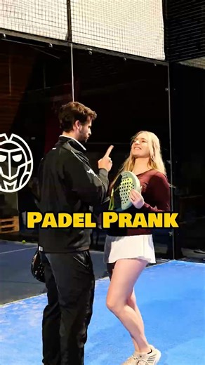 Padel Prank! Don‘t lose the fun and enjoy yourselves with your partner! #padelprank #padelfun
