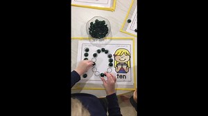 18K views · 84 reactions | We love to make numbers using different manipulatives. (And how sweet is the conversation between these 3-year-olds as they work together?!!) https://www.teacherspayteachers.com/Product/Numbers-Make-the-Numbers-2812472 | Play to Learn Preschool | Facebook