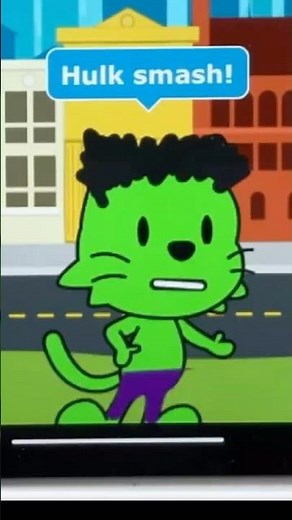 How to make a Hulk smash game in ScratchJr (kids coding tutorial on iPad) #hulk #hulksmash