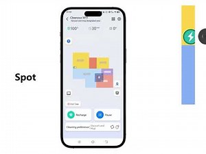 VACTIDY W11 Robot Vacuum - Spot Cleaning Mode App Operation Guide