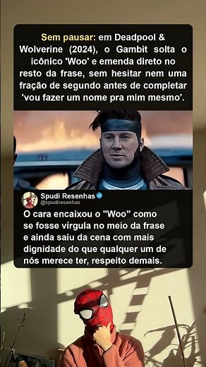 Esse momento do Gambit deu arrepios em TODO mundo no cinema!