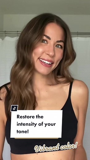 Restore the intensity of your hair color with Four Reasons Color Mask ✨ #colormask #fourreasons #haircolor #hairtransformation #hairmask #chocolate #brownhair #fyp #hair #athome #healthyhair