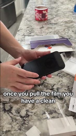 Effortless screen protector application guide #uniqueme #uniquemeshop