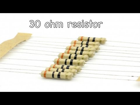 Understanding the 30 ohm resistor ￼