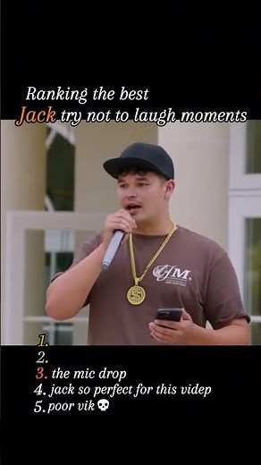 Ranking best Jack try not to laugh moments😭🤣