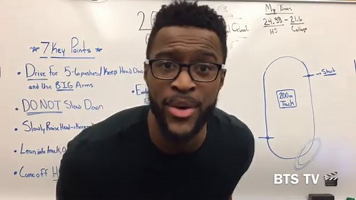 How to Run the 200m (INSIDE)