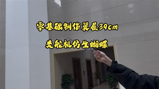 【零基础】类舵机仿生蝴蝶开源教程[持续更新中]