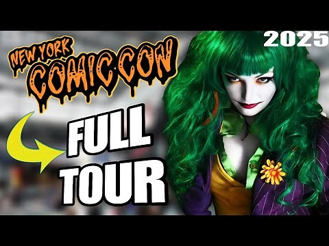 NYCC 2025 POV Tour: Walkthrough of New York Comic-Con | Showroom, Artist Alley, Cosplay & More!