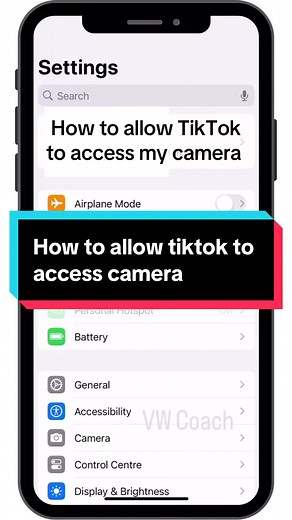 Allow TikTok to Access Your Camera in Simple Steps