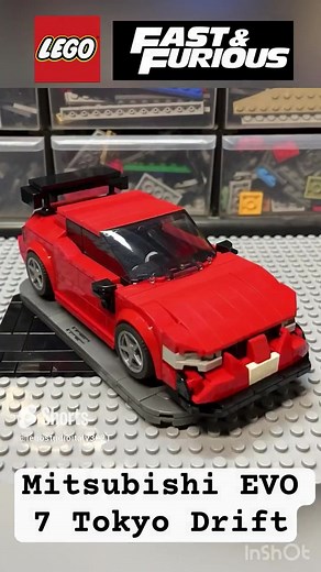 LEGO Mitsubishi EVO 7 Tokyo Drift | Speed Streak Tutorial