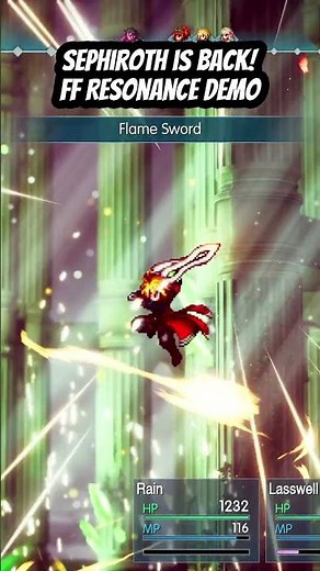 Play Final Fantasy Resonance Demo Now with Sephiroth!