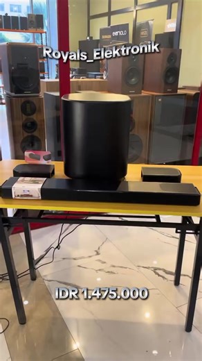Tes Sound JBL Bar 1000 MKII cocok untuk kalian nonton film di rumah...!!! ---------------------- #JBL #jblbar1000mk2 #soundbar #dolbyatmos #review