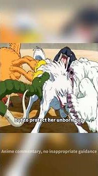 The mother wolf was forced to fight fierce beasts while giving birth.#anime #toriko #animeshorts