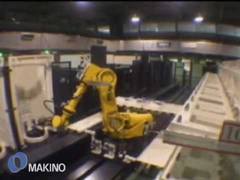 Automated Robotic Fixture Plate Distribution with Makino MMC-R