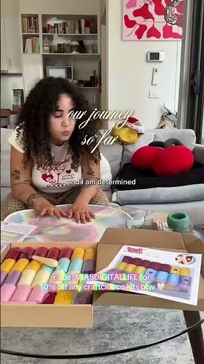 DIY Latch Hook Rug!